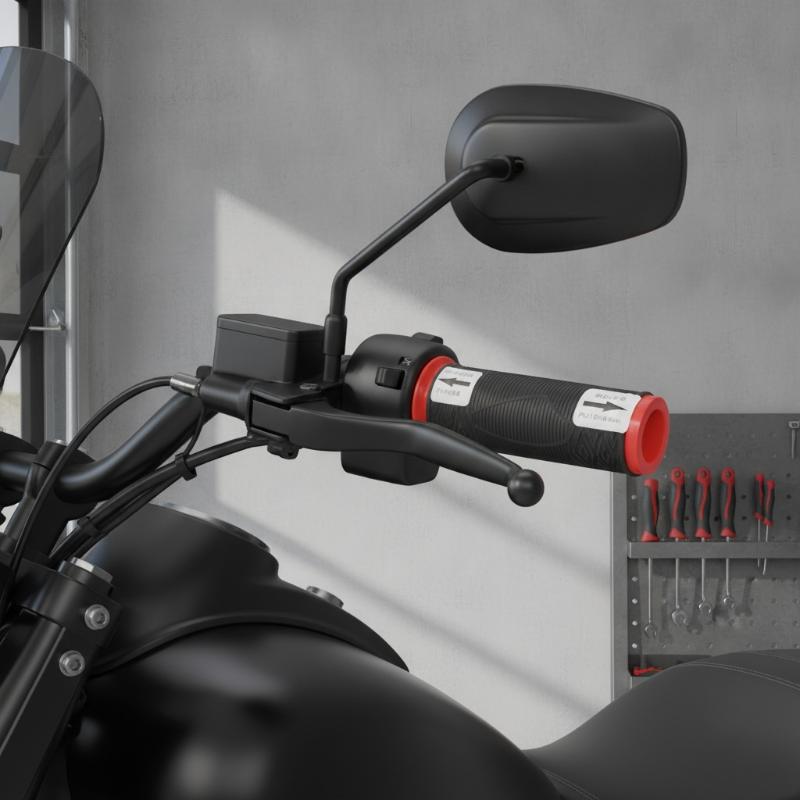 Crossfit Event - Motorcycle Silicone Handlebar Grips 2 Pieces
